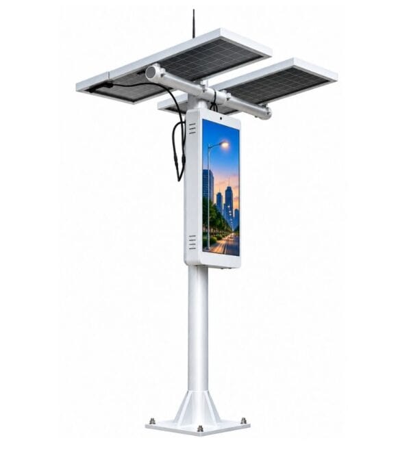 Solar-Powered Outdoor LED Advertising Display - Image 2